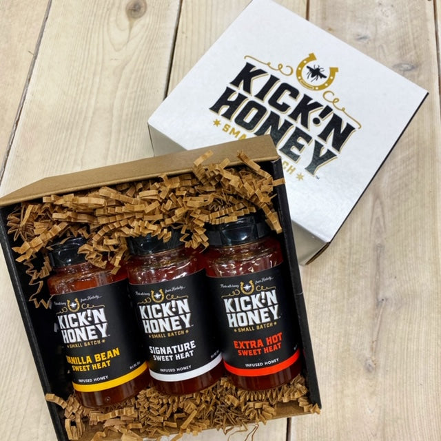 The Best Hot Honey made by Kick'n Honey