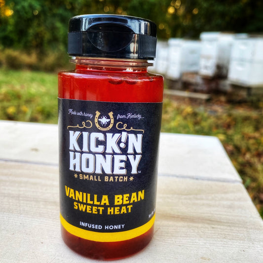Less heat, more flavor vanilla bean hot honey